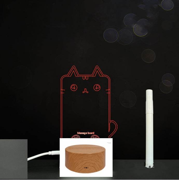 3D Acrylic Board Handwriting Message Board LED Light - ProTrendyz