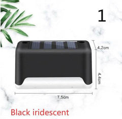 New Upgrade Waterproof LED Solar Fence Lamp Solar Deck Lights Solar Step Light Outdoor For Patio Stairs Garden Pathway Step Yard - ProTrendyz