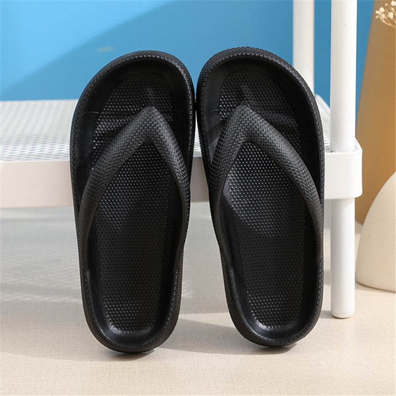 Clip Toe Shoes Eva Non-Slip Slippers Soft Sole Flip Flops Women Thick Bottom Bathroom Slides Summer - ProTrendyz