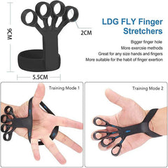 Silicone Grip Device Finger Exercise Stretcher Arthritis Hand Grip Trainer Strengthen Rehabilitation Training To Relieve Pain - ProTrendyz