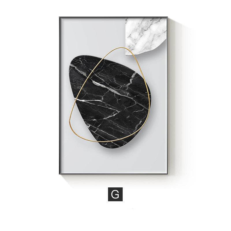 Abstract Geometric Canvas Painting Picture Home Decor Wall Poster - ProTrendyz