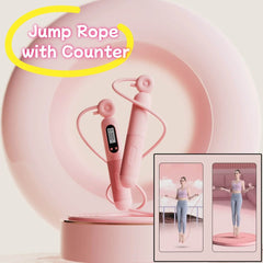 Jump Rope With Counter, Adjustable Skipping Rope With Calorie Counter, Smart Skipping Rope For Fitness Exercise And Weight Lose - ProTrendyz