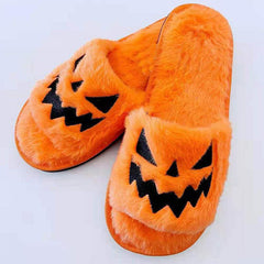 Halloween Shoes Winter Cute Warm Home Slippers Women - ProTrendyz