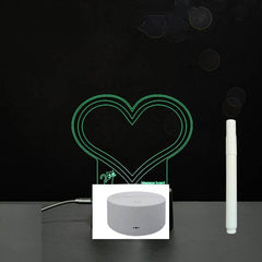 3D Acrylic Board Handwriting Message Board LED Light - ProTrendyz