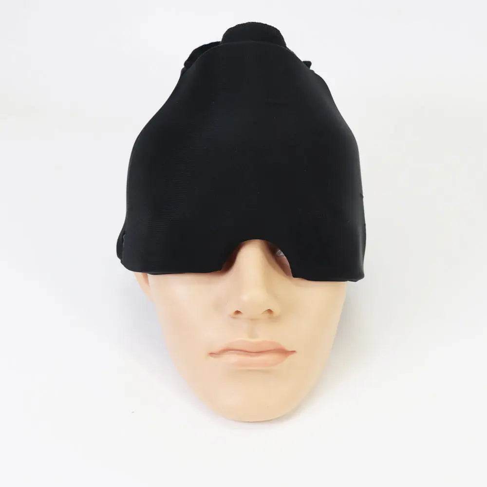 Migraine Relief Hat Cold Therapy Migraine Relief Products Comfortable Head Wrap Ice Pack Eye Mask For Puffy Eyes - ProTrendyz