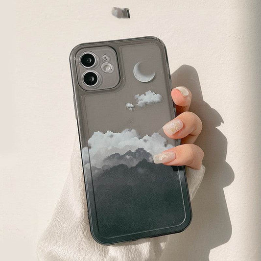 Late Night Cloud Gradient Mobile Phone Case Cover - ProTrendyz