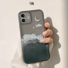Late Night Cloud Gradient Mobile Phone Case Cover - ProTrendyz