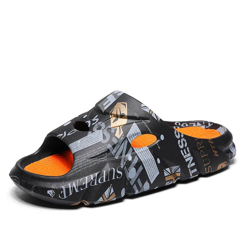 Men's Summer Outerwear Stylish Beach Platform Slippers - ProTrendyz