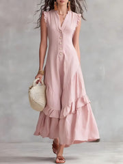 Elegant And Sophisticated Sleeveless Womens Dress