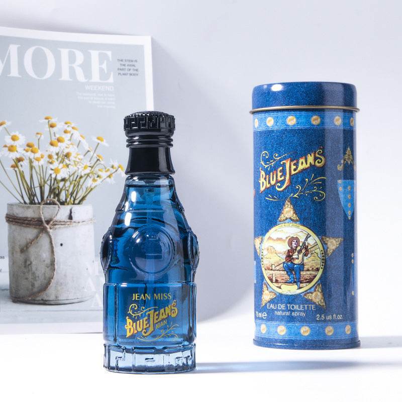 Blue Denim Cola Flavor Men's Perfume Azure Long-lasting Natural Cologne 75ml - ProTrendyz