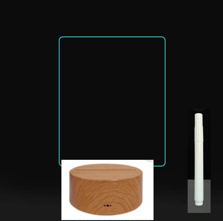 3D Acrylic Board Handwriting Message Board LED Light - ProTrendyz