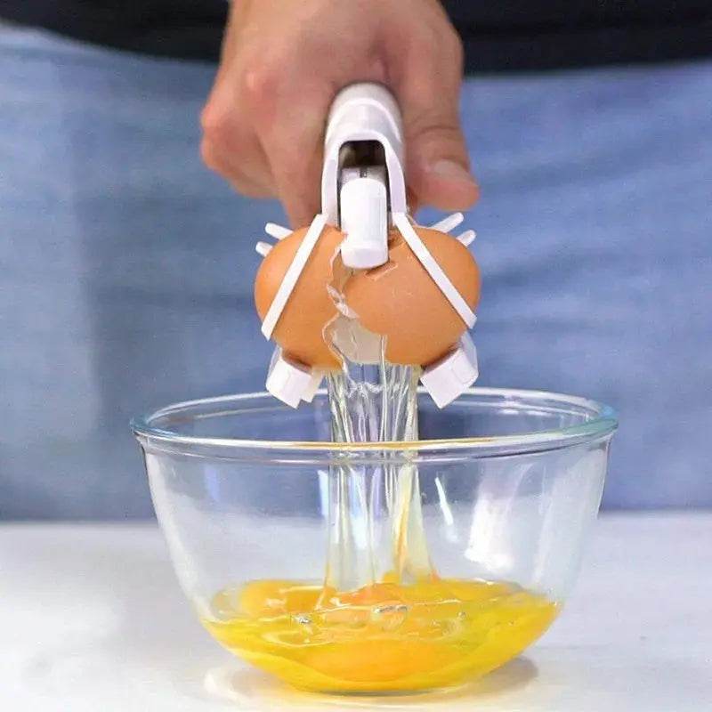 Egg Shell Cracker Handheld Plastic Egg Breaker Egg Opener Creative Egg Separator Tool Kitchen Gadgets - ProTrendyz