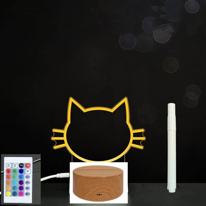 3D Acrylic Board Handwriting Message Board LED Light - ProTrendyz