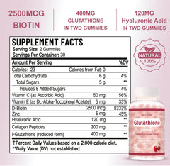 Glutathione Collagen Gummies Cherry - ProTrendyz