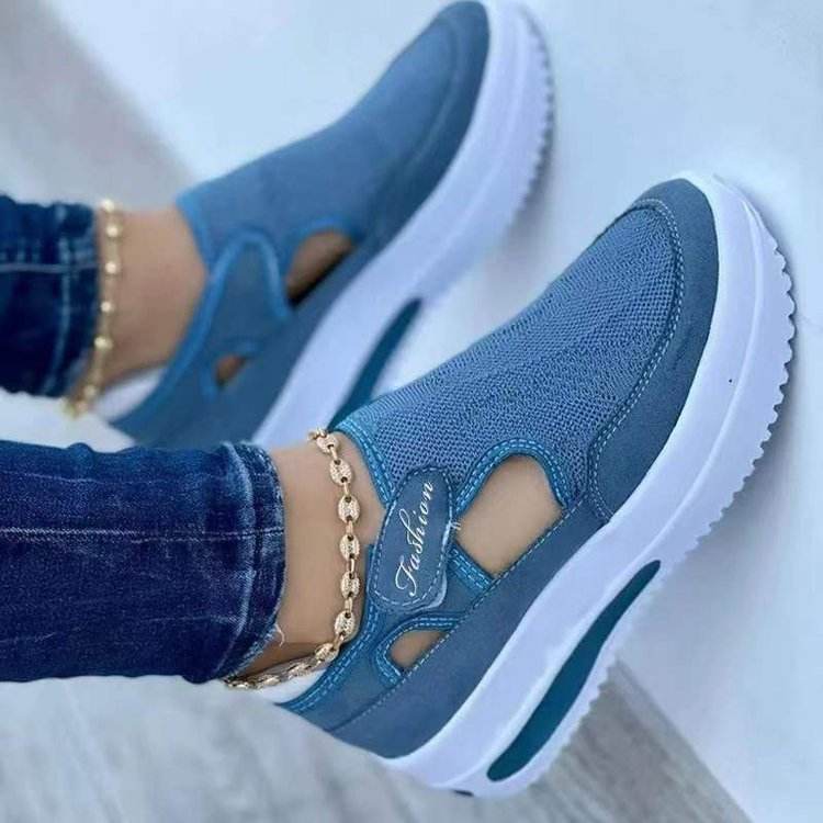 Women's Sneakers Summer New Ladies Casual Low Wedge Breathable Non-Slip Comfort Feamle Sport Shoes Mesh Shoes Fashion Style - ProTrendyz