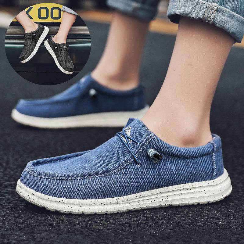 Men Loafers Fashion Canvas Shoes - ProTrendyz