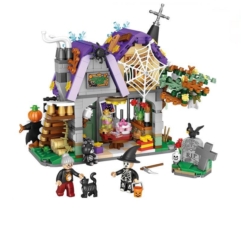 Carriage Happy Halloween Decoration Bricks For Boys Kids Toys Halloween Gift - ProTrendyz