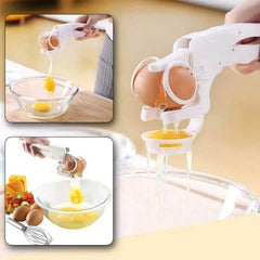 Egg Shell Cracker Handheld Plastic Egg Breaker Egg Opener Creative Egg Separator Tool Kitchen Gadgets - ProTrendyz