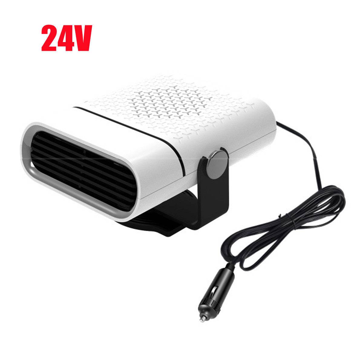 3 In 1 Car Heater Defogger Plug In Cigarette Lighter Mini Car Heater Defroster ABS Car Heaters Fan Defogger Anti-Fog - ProTrendyz