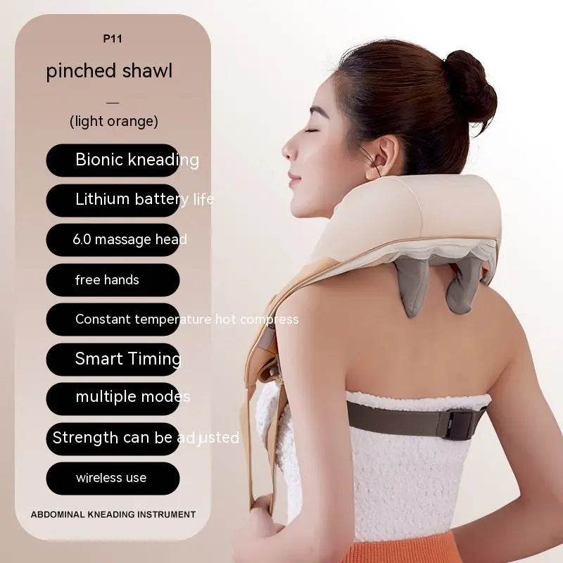 Oblique Muscle Shoulder And Neck Massager Clip Kneading Electric - ProTrendyz