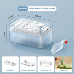 28 56 Grids Reusable Ice Mold Ice Cubes Tray DIY Moulds Ice Cubes Maker Release Homemade Ice Cubes Tray Mold Home Ice Making Tool - ProTrendyz