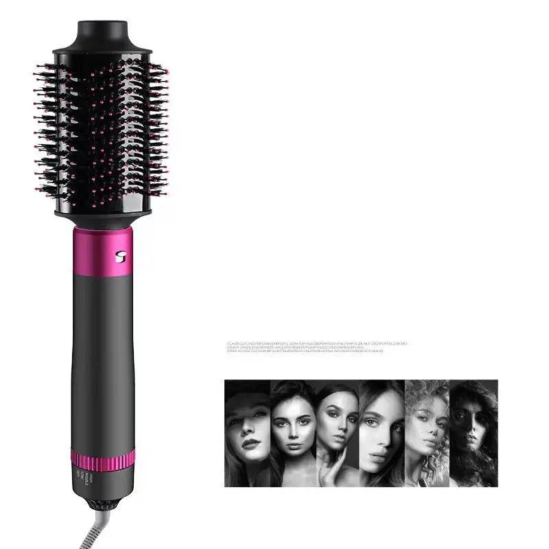 Professional 5 In 1 Hair Dryer Brush Dryer And Straightening Brush Electric Hair Styling Tool Automatic Hair Curler Beauty Supplies Gadgets - ProTrendyz