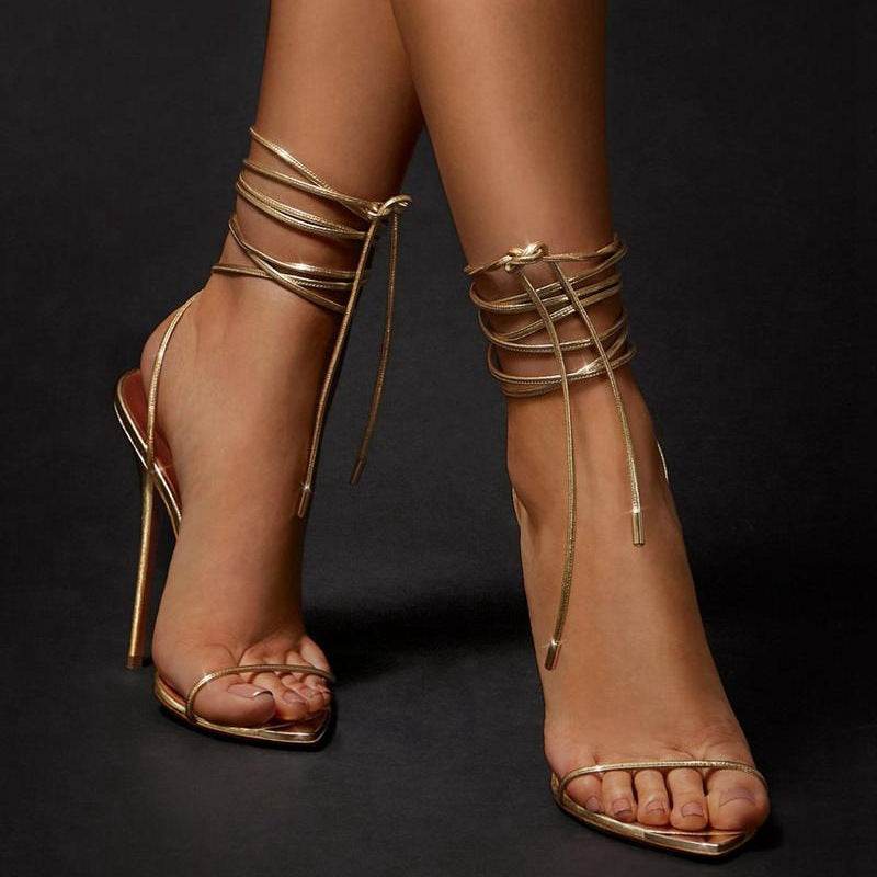 Sandals Ankle Strap Strap Stiletto Sandals Women - ProTrendyz