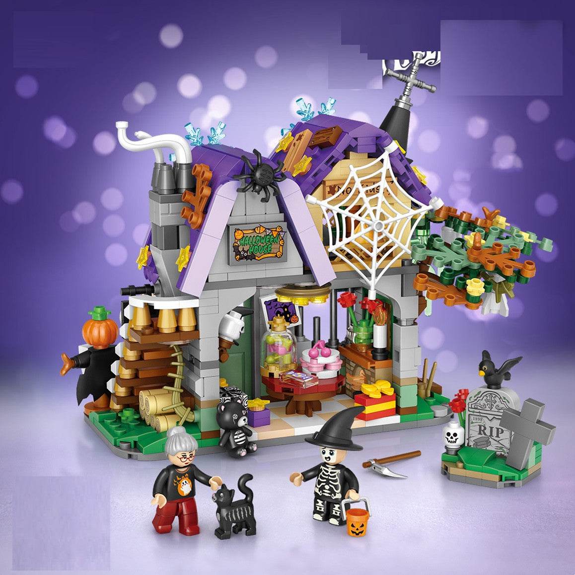 Carriage Happy Halloween Decoration Bricks For Boys Kids Toys Halloween Gift - ProTrendyz