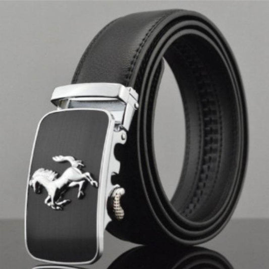 Men Automatic Buckle Leather Belts - ProTrendyz