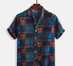 Beach shirt printed shirt men - ProTrendyz