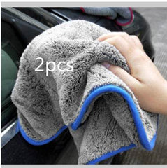 Microfiber Car Wash Towel Absorbent Car Supplies Cleaning Cloth - ProTrendyz