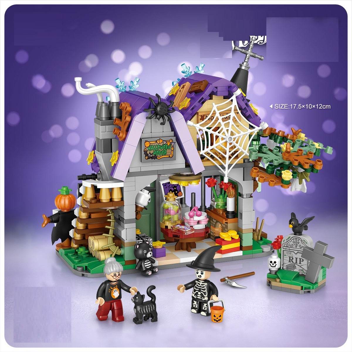 Carriage Happy Halloween Decoration Bricks For Boys Kids Toys Halloween Gift - ProTrendyz