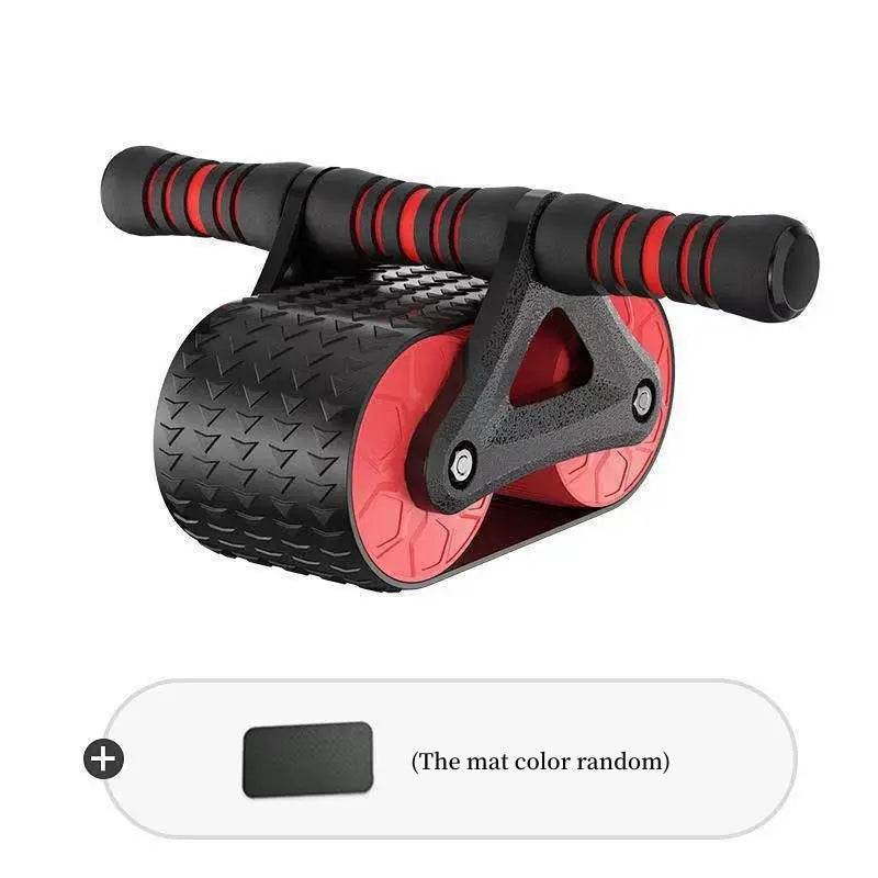 Double Wheel Abdominal Exerciser Women Men Automatic Rebound Ab Wheel Roller Waist Trainer Gym Sports Home Exercise Devices US - ProTrendyz