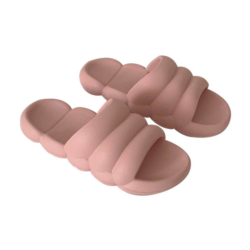 Solid Color Japanese Style Sandals And Slippers Non-slip Bath Bathroom Slippers - ProTrendyz