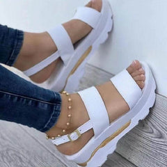 Women's Shoes Casual Buckle Platform Sandals Summer Fashion - ProTrendyz