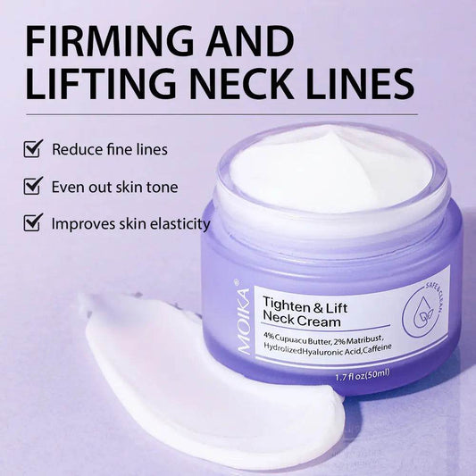 Neck Wrinkle Removal Cream Tightening Firming Fade Fine Lines Anti-Aging Necklines Lifting Shaping Beauty Neck Cream - ProTrendyz