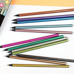 12-color Metallic Colored Pencils - ProTrendyz