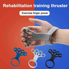 Silicone Grip Device Finger Exercise Stretcher Arthritis Hand Grip Trainer Strengthen Rehabilitation Training To Relieve Pain - ProTrendyz