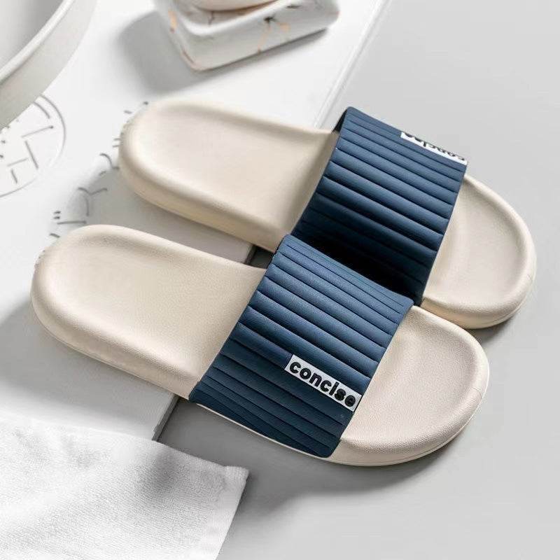 Soft Bathroom Slippers Men EVA Non Slip House Dorm Shoes - ProTrendyz