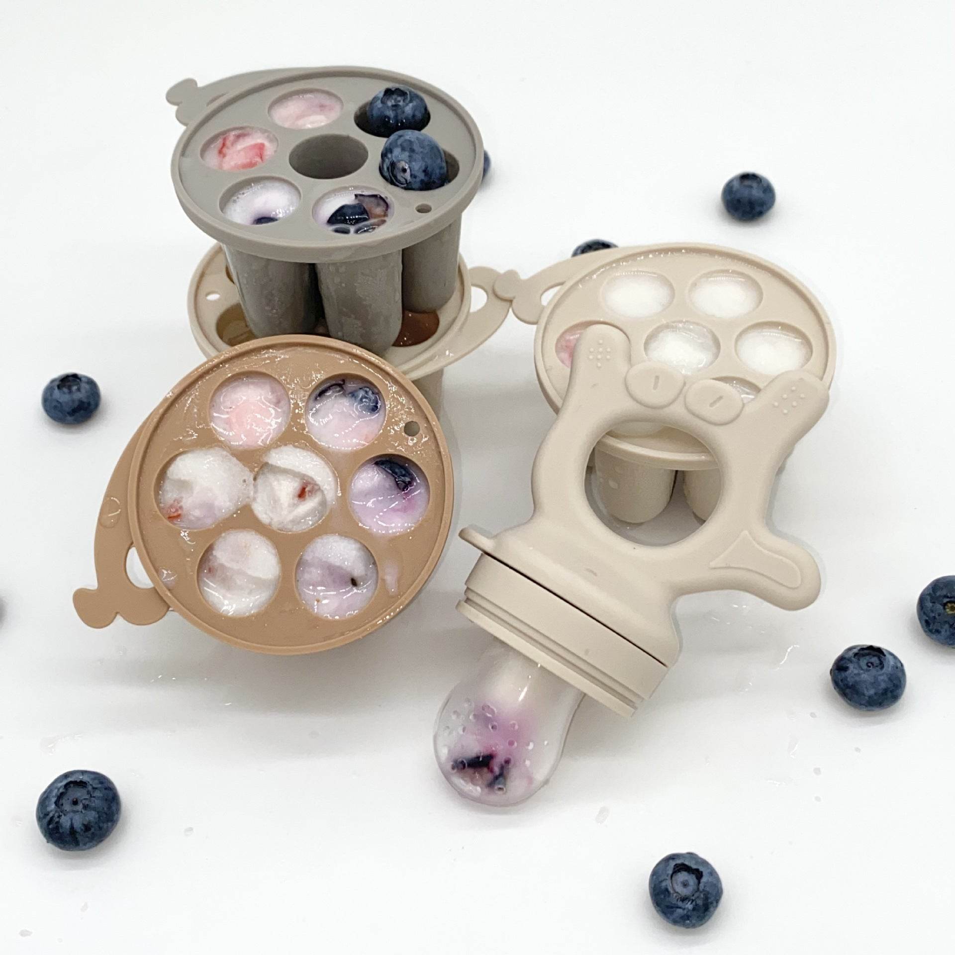 Baby Fruit And Vegetable Music Food Grade Full Silicone Fruit Happy Bite - ProTrendyz