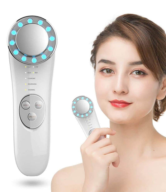 Facial Massager Skin Care Tools 7 In 1 Face Lifting Machine Galvanic Facial Machine Face Tightening Machine For Skin High Frequency Facial Machine - ProTrendyz