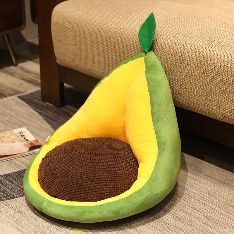 Kawaii Multifunction Plush Fruit Soft Stuffed Cactus Avocado Carrot Pillow Toys Home Office Decor Chair Seat Cushion - ProTrendyz
