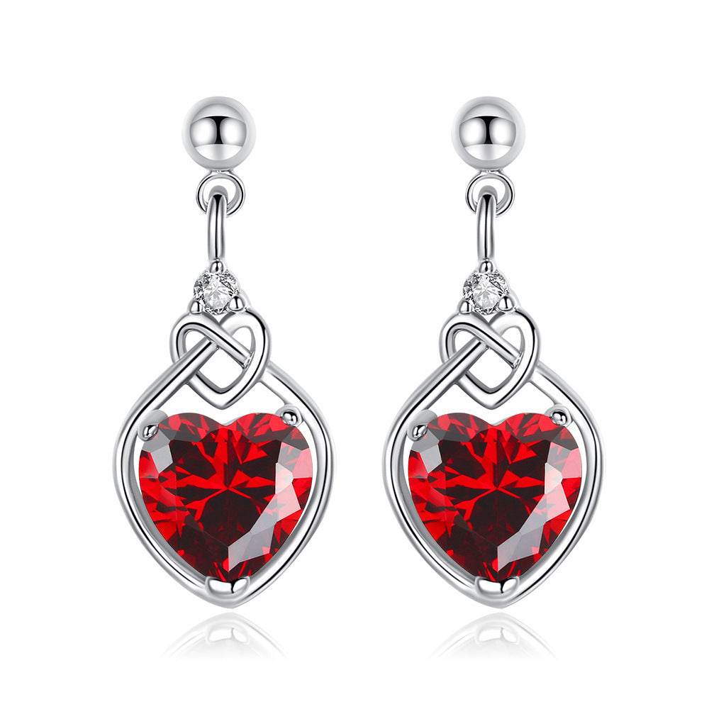 Heart-shaped Ruby Jewelry Suit - ProTrendyz