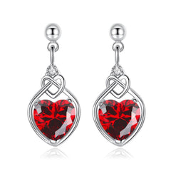 Heart-shaped Ruby Jewelry Suit - ProTrendyz