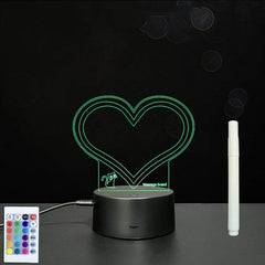 3D Acrylic Board Handwriting Message Board LED Light - ProTrendyz