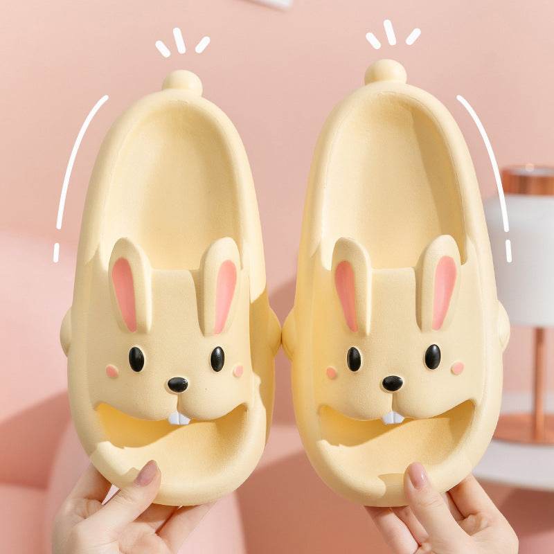 Cute Rabbit Slippers For Kids Women Summer Home Shoes Bathroom Slippers - ProTrendyz