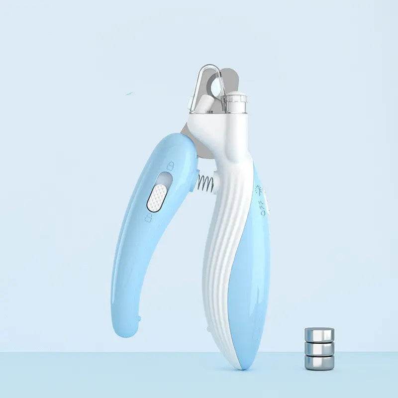 Pet Nail Clippers Dog Nail Clippers Cat Nail Clippers LED Electric Nail Grinder Pet Supplies LED Light Pet Nail Clippers - ProTrendyz
