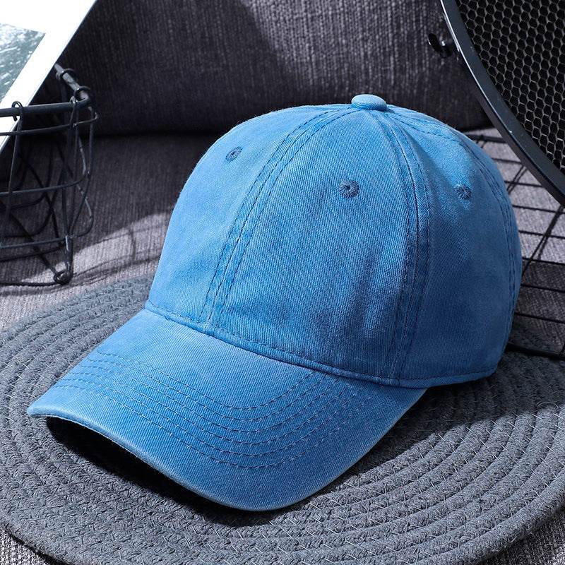 Washed Baseball Caps For Men And Women Outdoor Distressed Sun Hats Simple Caps - ProTrendyz