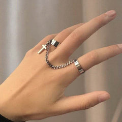 Women's Fashion Irregular Convex Wide Face Ring - ProTrendyz