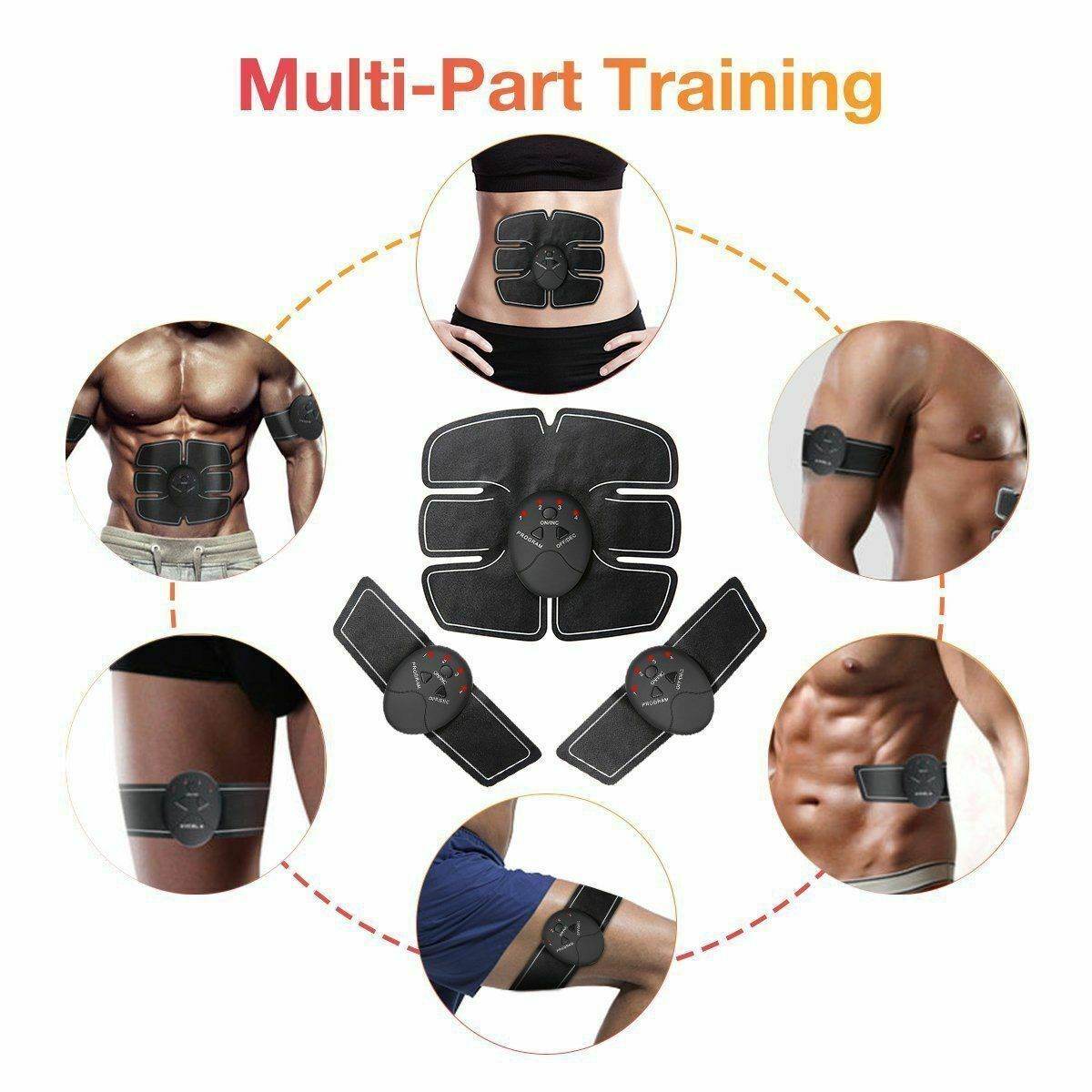 Electric Muscle Toner Machine ABS Toning Belt Simulation Fat Burner Belly Shaper - ProTrendyz